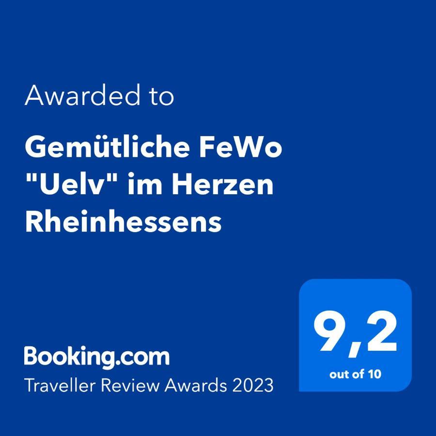 Gemuetliche Fewo "Uelv" Im Herzen Rheinhessens Uelversheim 외부 사진